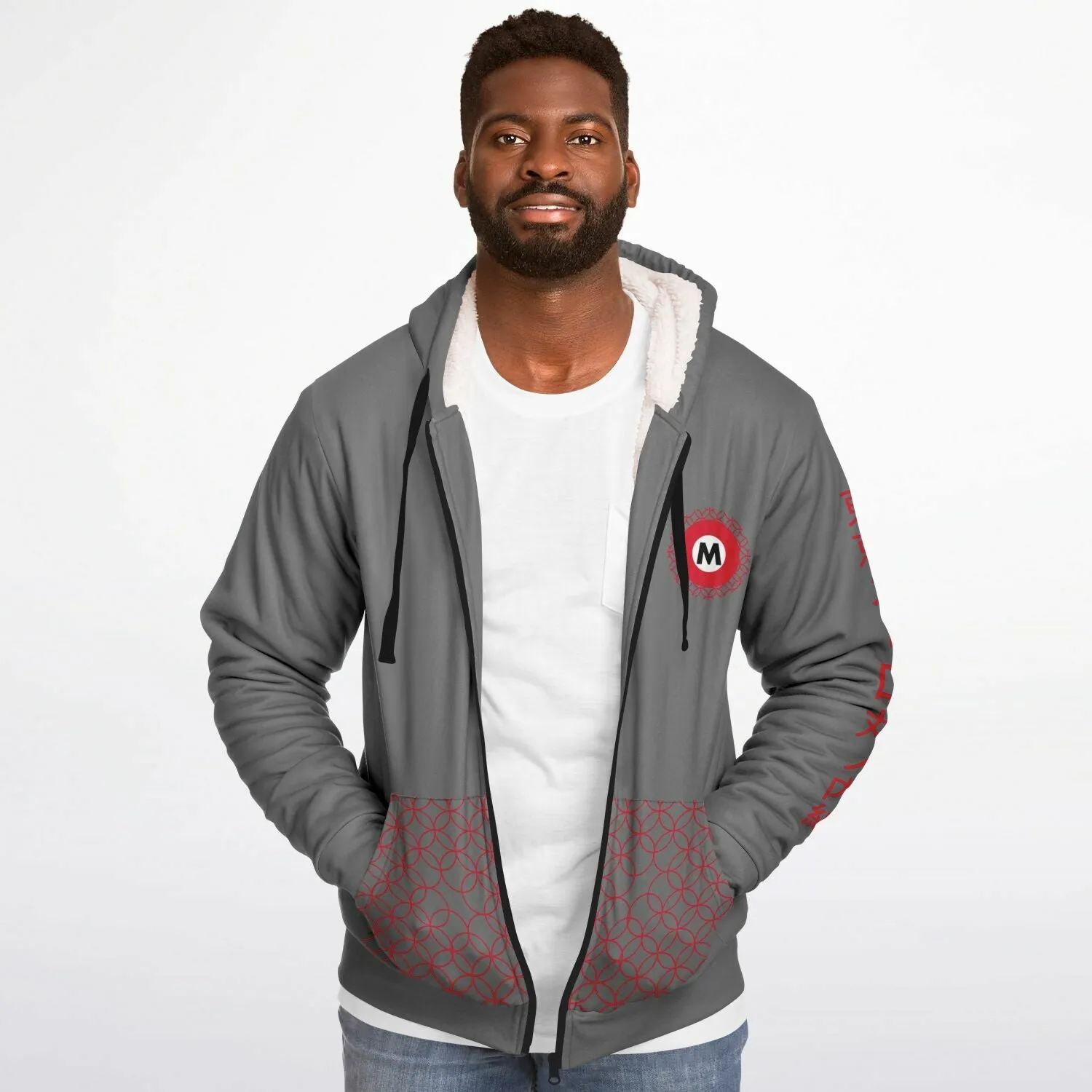 Marunouchi Line Ultra-Soft Microfleece Zip Hoodie
