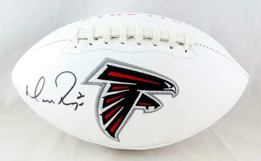 Matt Ryan Autographed Atlanta Falcons Logo Football- Fanatics Auth