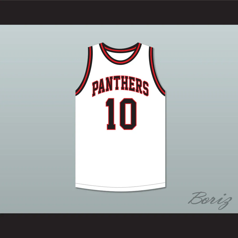 Maurice Cheeks 10 DuSable High School Panthers White Basketball Jersey 1
