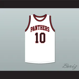 Maurice Cheeks 10 DuSable High School Panthers White Basketball Jersey 1