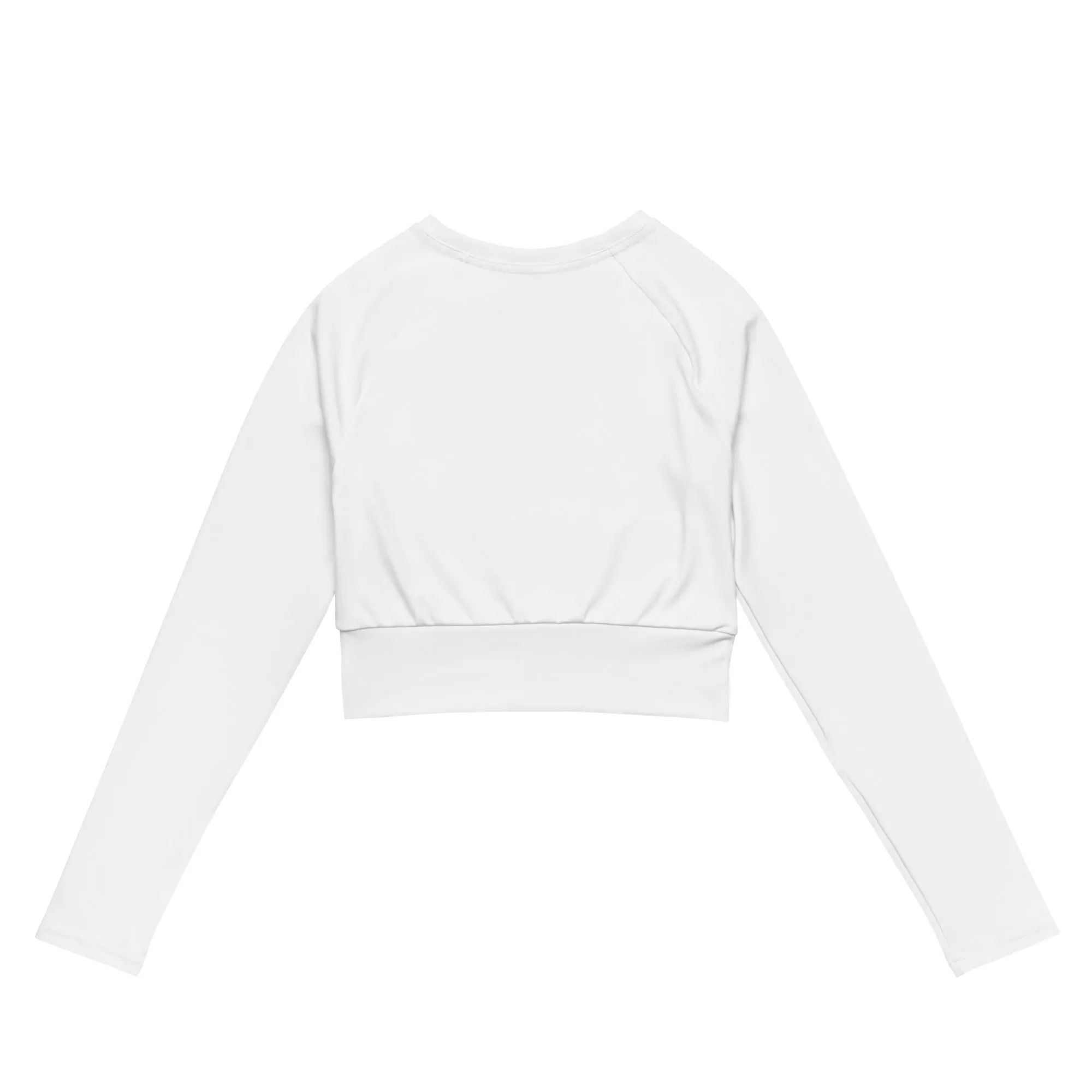 Melanin Recycled long-sleeve crop top
