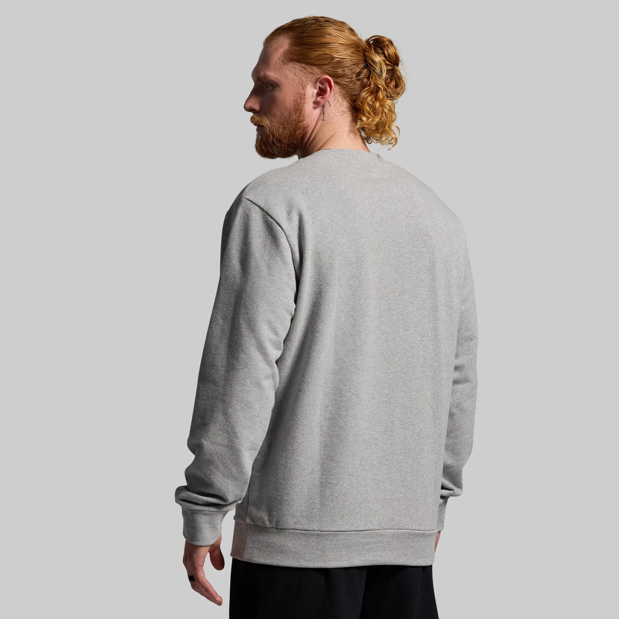 Men's Unmatched Crew Sweatshirt (Heather Grey)