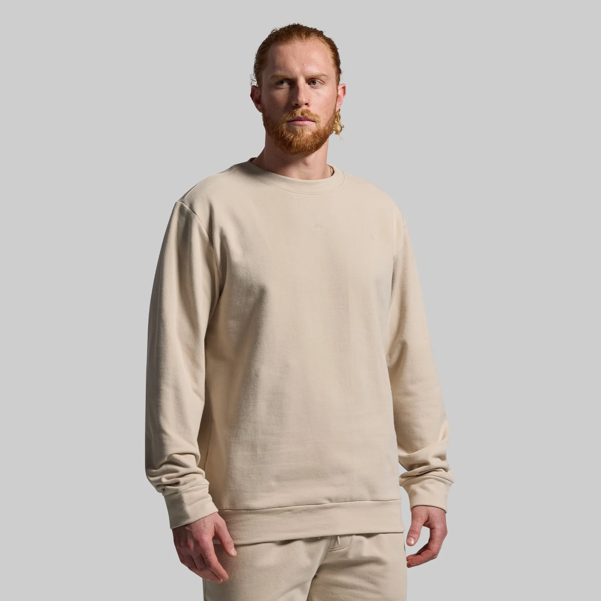 Men's Unmatched Crew Sweatshirt (Pumice)