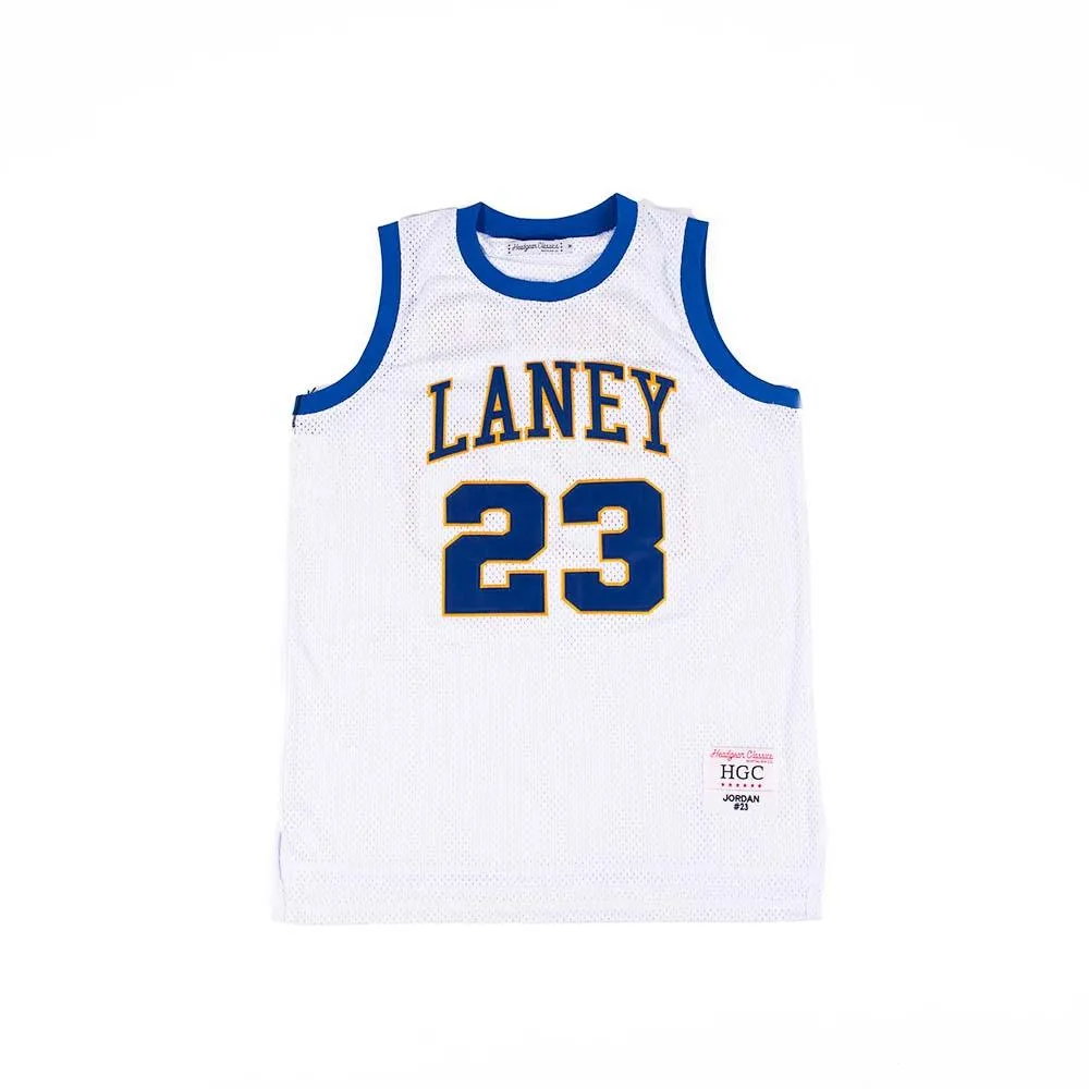 MICHAEL JORDAN LANEY HIGH SCHOOL BASKETBALL JERSEY (WHITE)