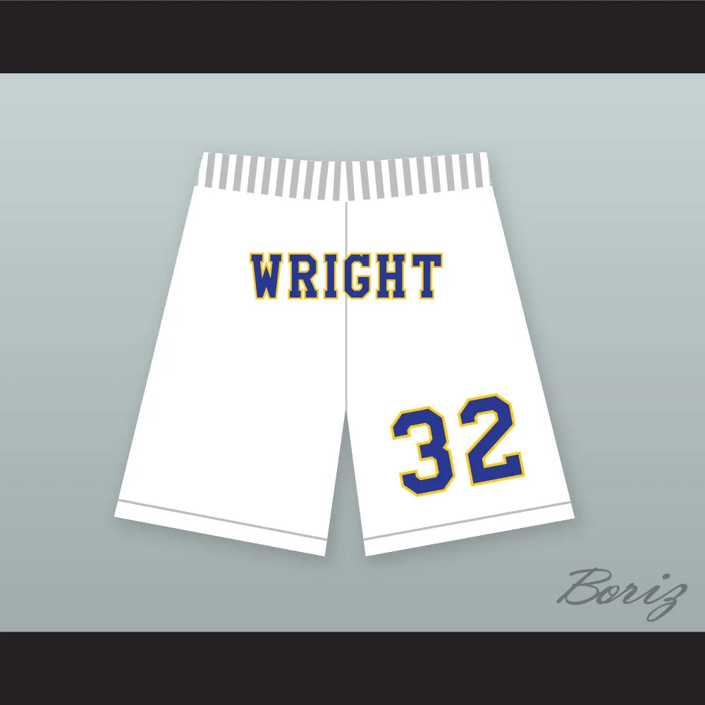 Monica Wright 32 Crenshaw High School Basketball Shorts