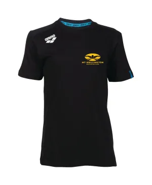 Mt Wellington Jr Panel T-Shirt - Black