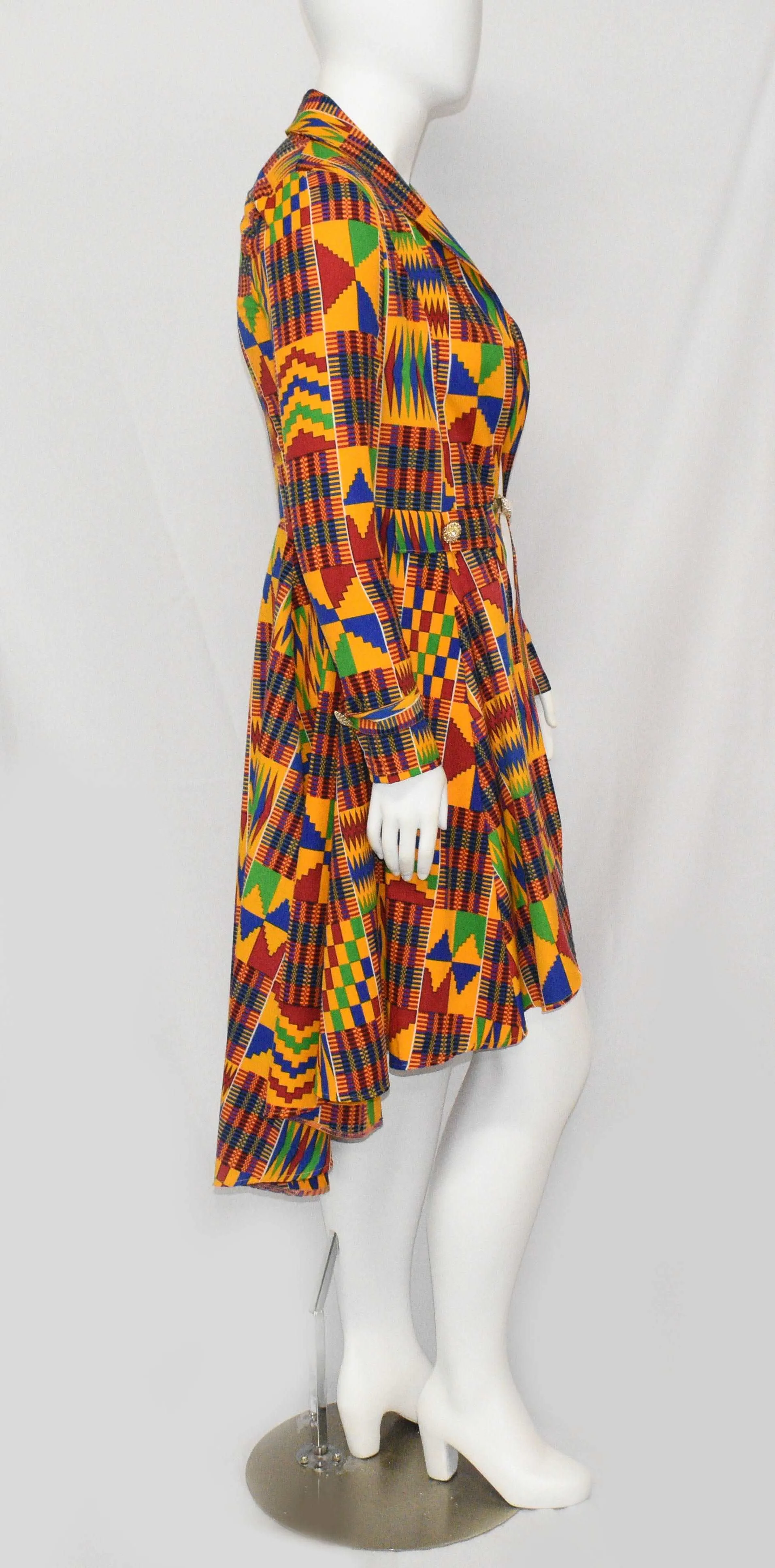 Multi Color African Trendy Suit On Dutch