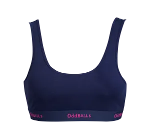 Navy and Magenta - Ladies Bralette