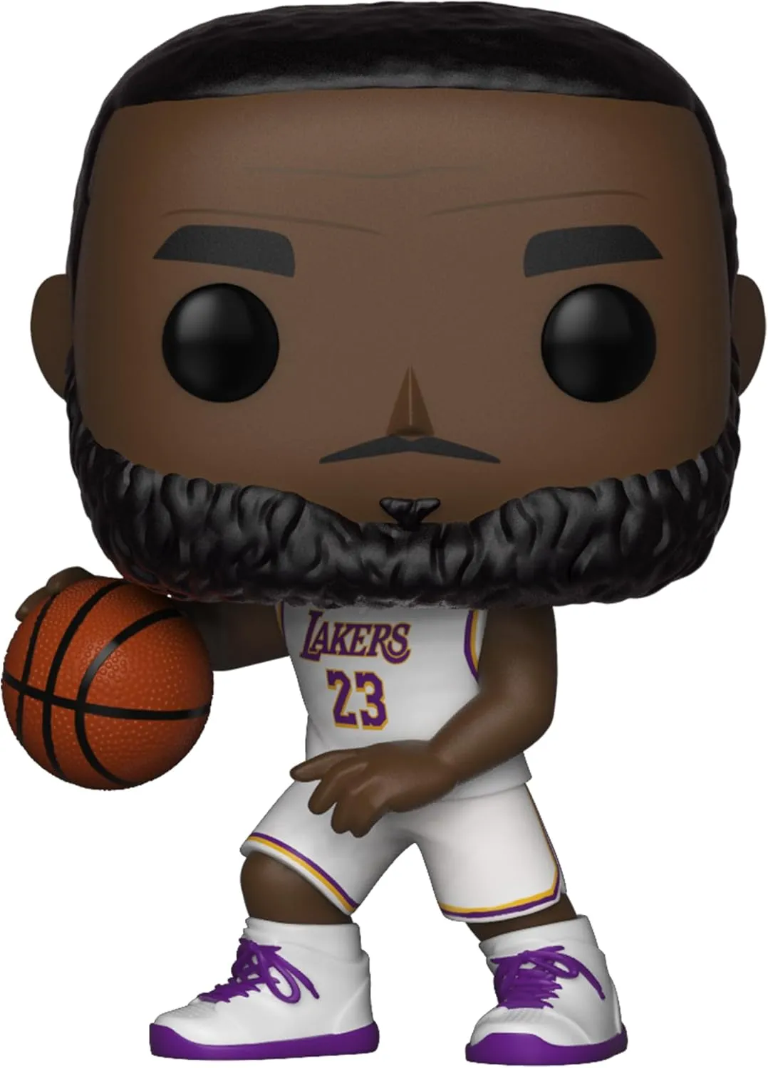 NBA Lakers LeBron James (White Uniform) Pop! Vinyl Figure 52