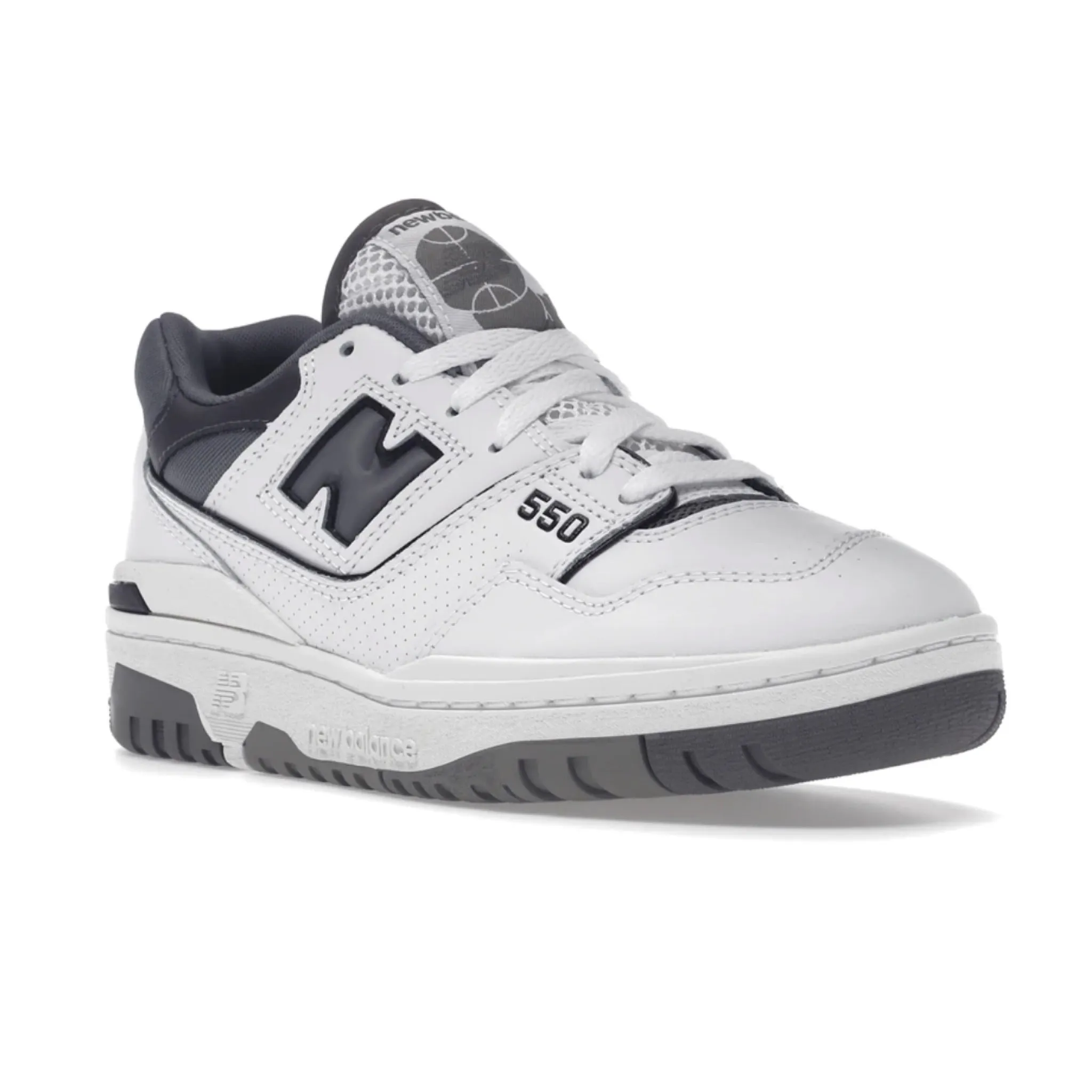 New Balance 550 Black White Grey Dark Grey