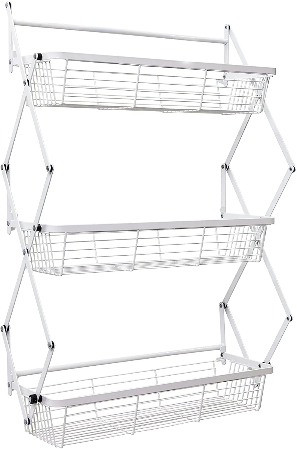New Over The Door 3 Tier Rack in White, great for multiple uses! Retails $177 