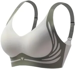 NEW Retails $45 TAIMEI Green Super Gather Bra Wireless Push-Up Bra Comfortable Gather Bra Lift Bra Women Lingerie Everyday Sports Bras Sz M