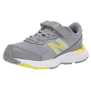 NIB 1.5 X-Wide Little Boys, 680 V6 Velcro Hook &amp; Loop Running Shoe, New Balance