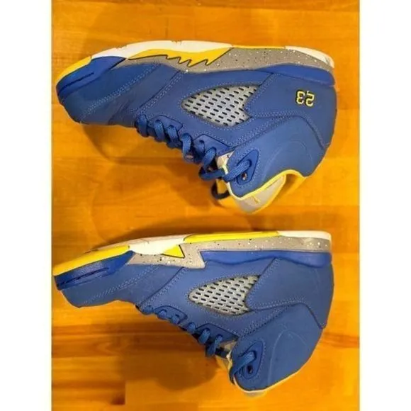 Nike Air Jordan 5 Retro Shoes Laney Varsity Royal