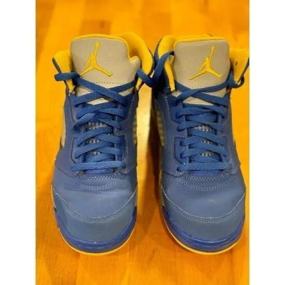 Nike Air Jordan 5 Retro Shoes Laney Varsity Royal