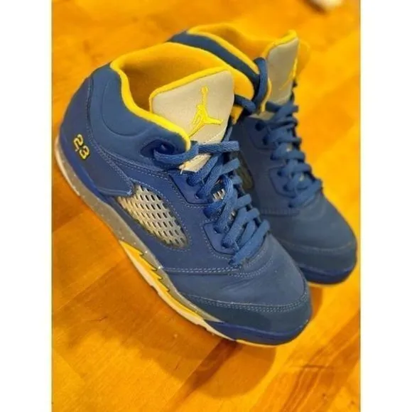 Nike Air Jordan 5 Retro Shoes Laney Varsity Royal