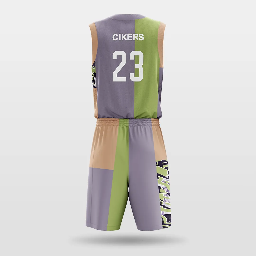 Nomad- Customized  Sublimated Basketball Set