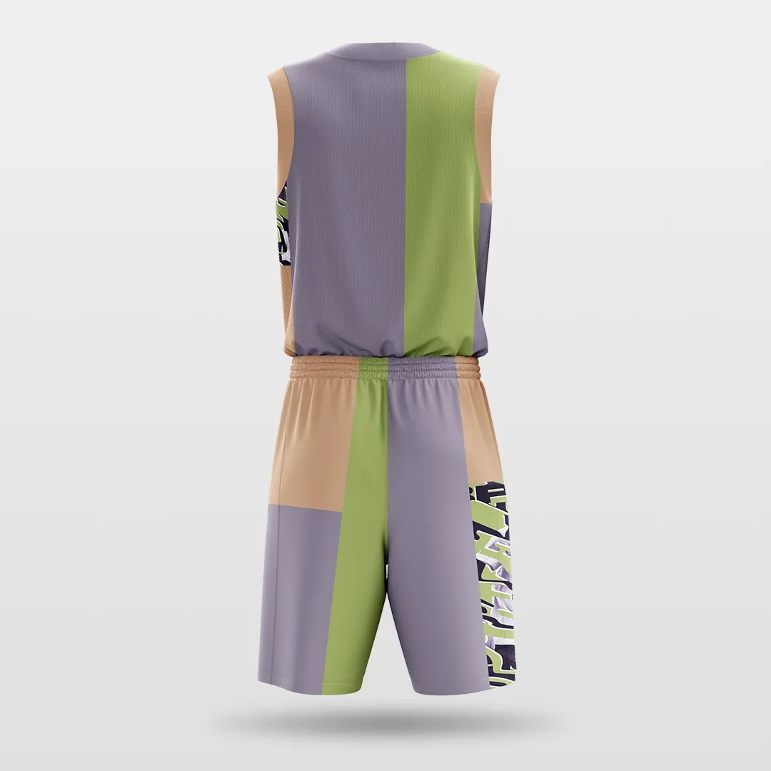 Nomad- Customized  Sublimated Basketball Set