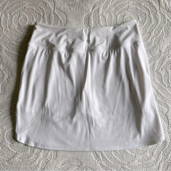 NWT - Athleta - Fairway High Rise Golf 18&quot; Skort - White