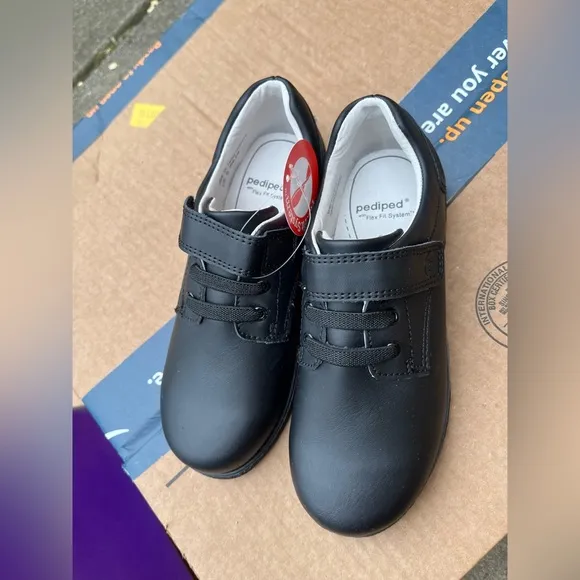 NWT: storm black pediped shoes