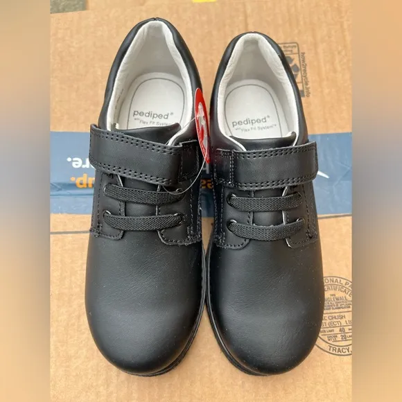 NWT: storm black pediped shoes