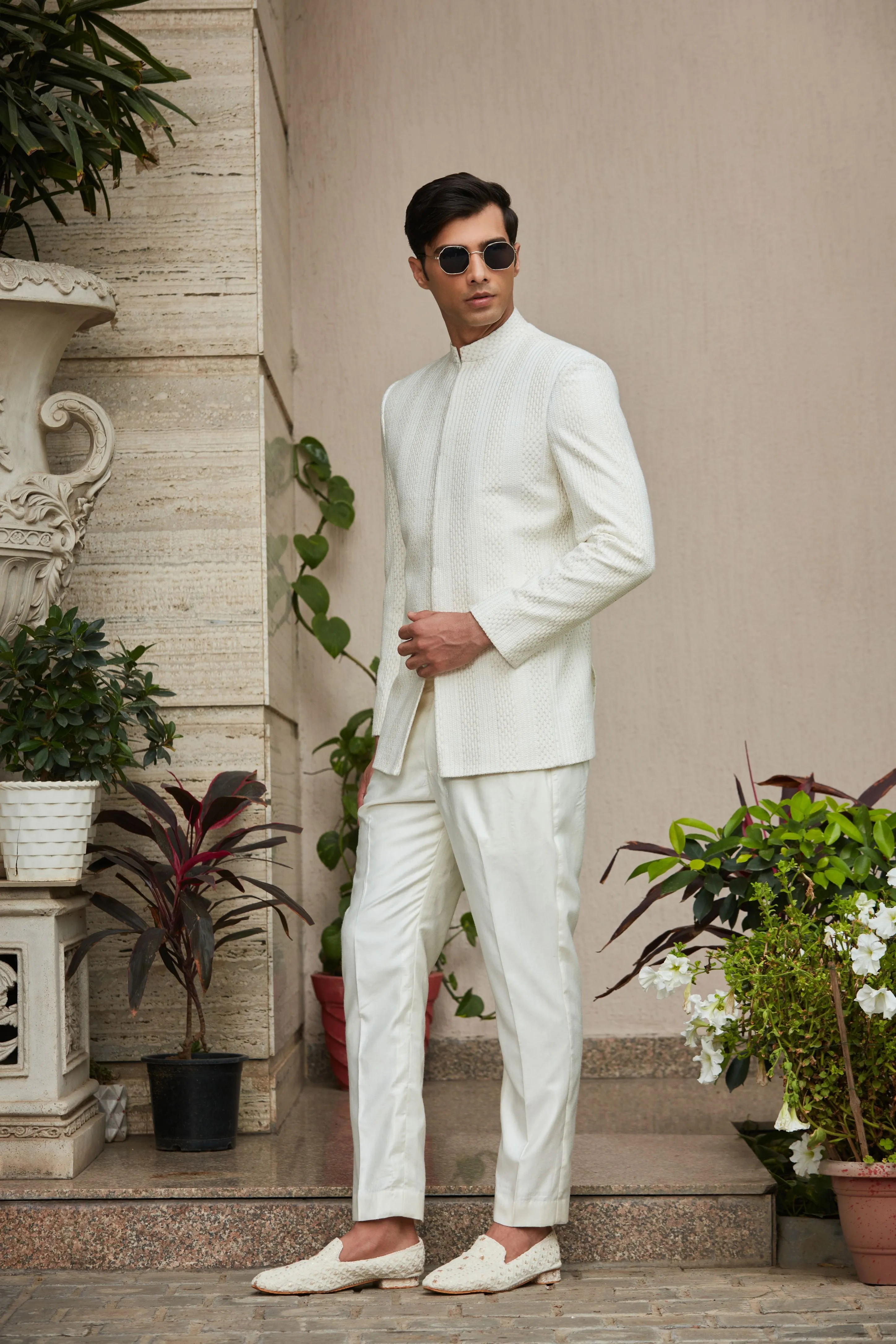 Parvana Bandhgala Jacket Set