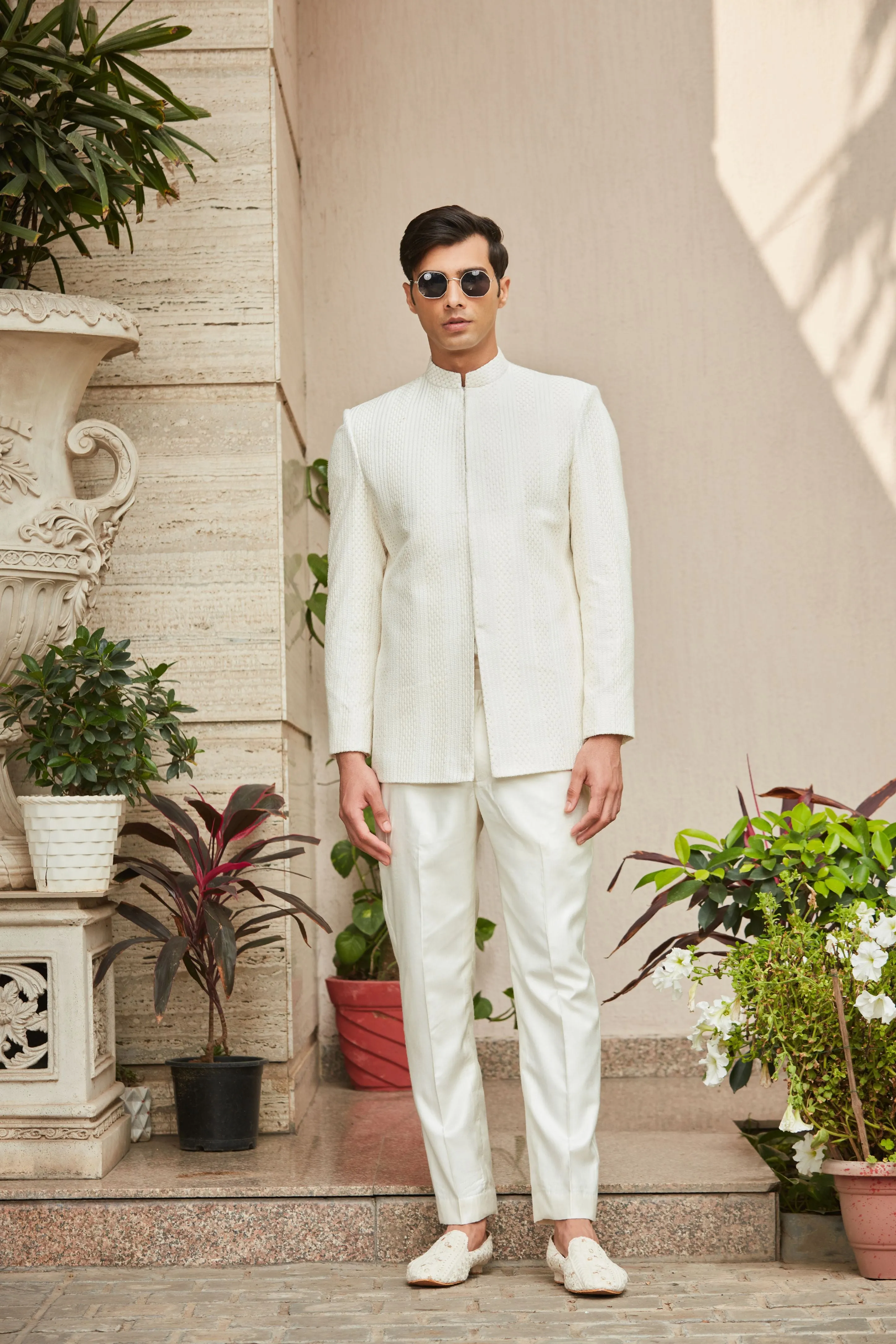 Parvana Bandhgala Jacket Set