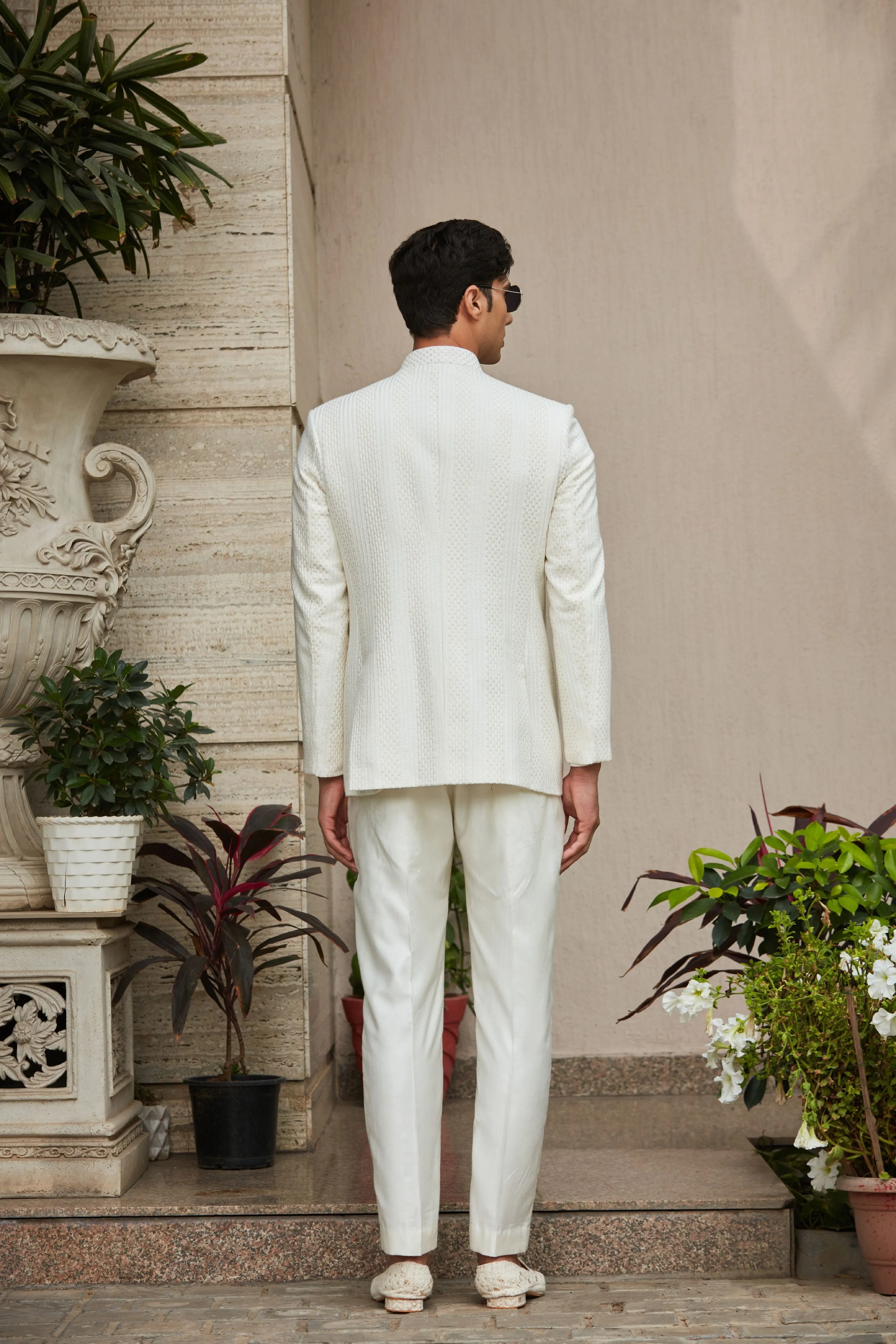 Parvana Bandhgala Jacket Set