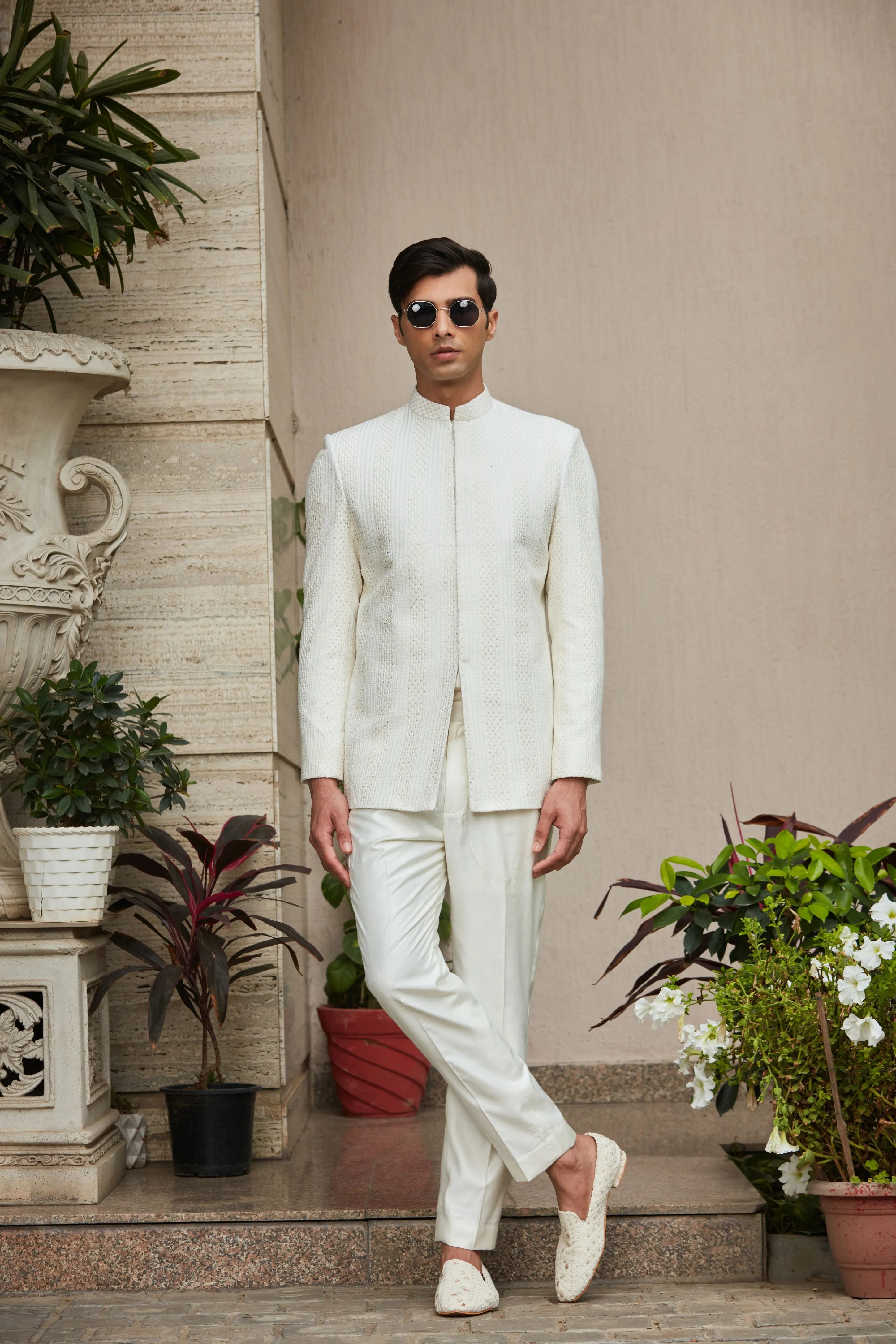 Parvana Bandhgala Jacket Set