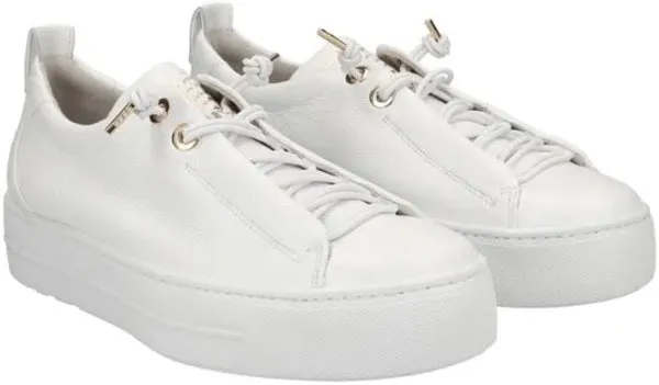 Paul Green - Faye Sneaker - White/Gold Combo
