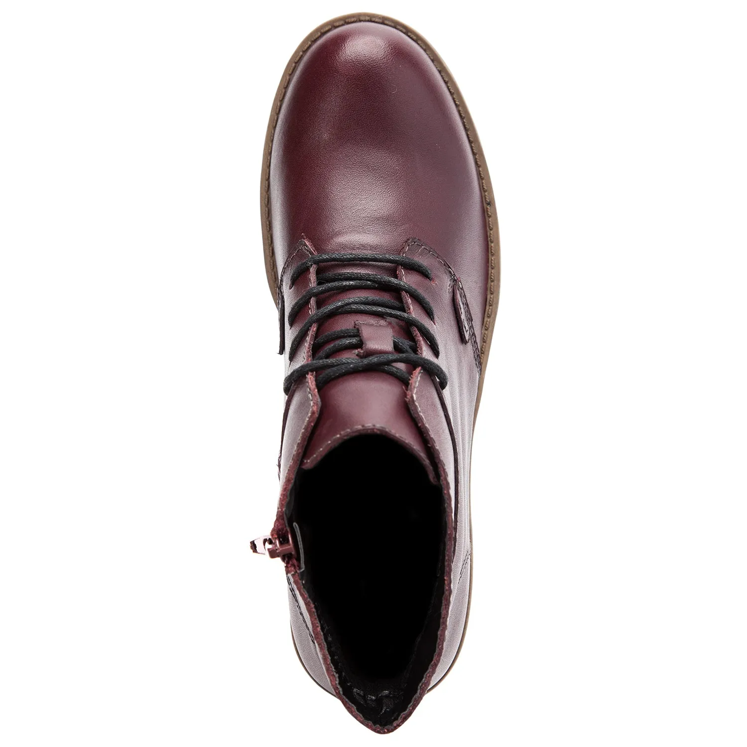 Propet Women's Boots - Tatum Lace Bootie WFX075L - Rich Burgundy