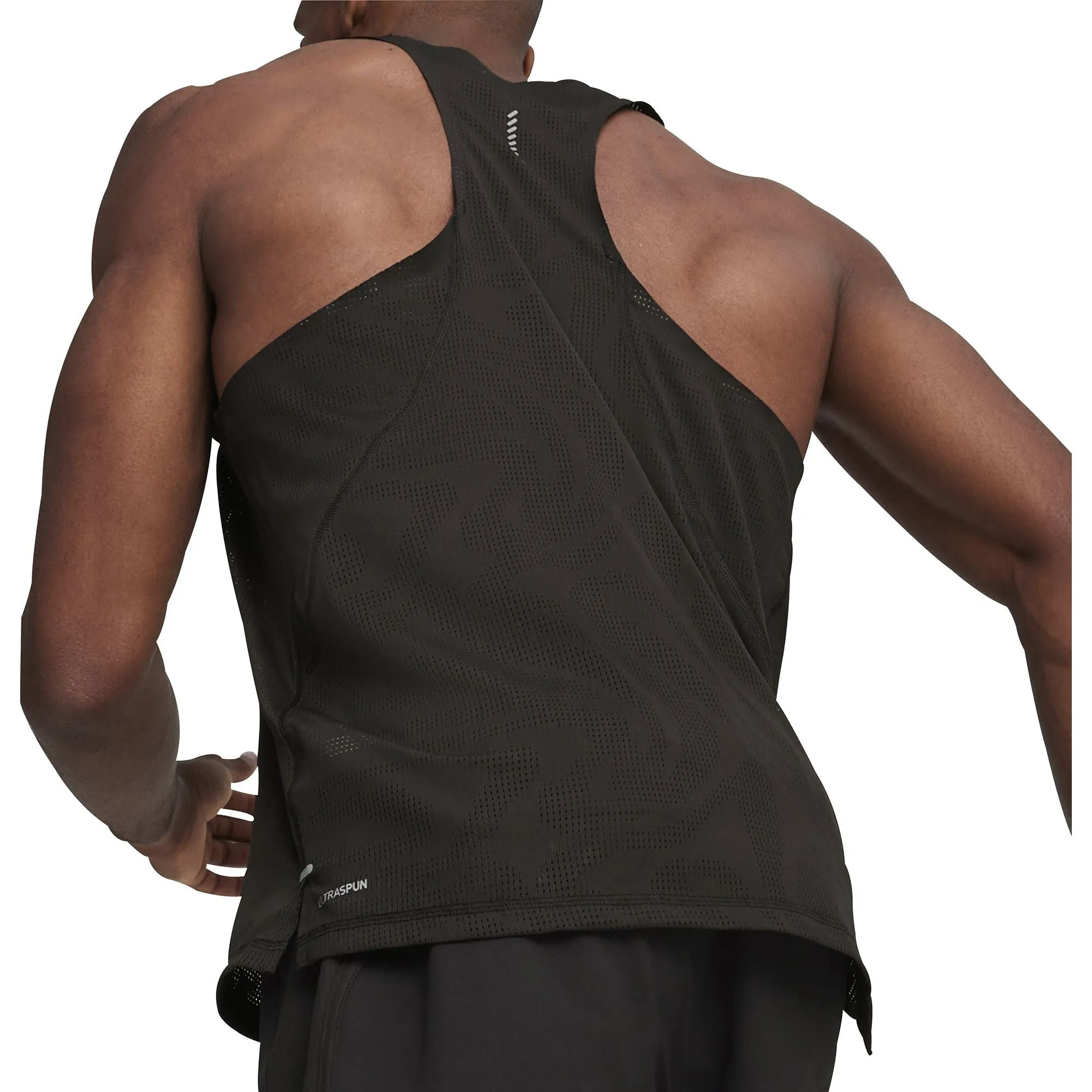 Puma Run Ultraspun Mens Running Vest - Black