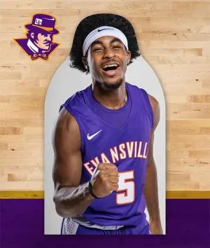 Purple Aces Fan Cutouts