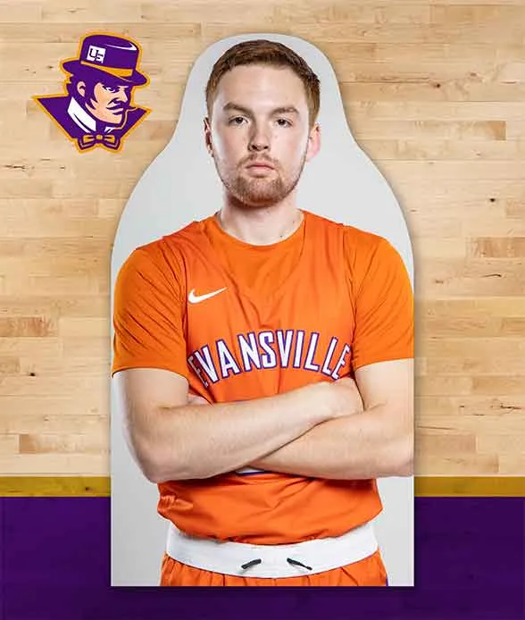Purple Aces Fan Cutouts