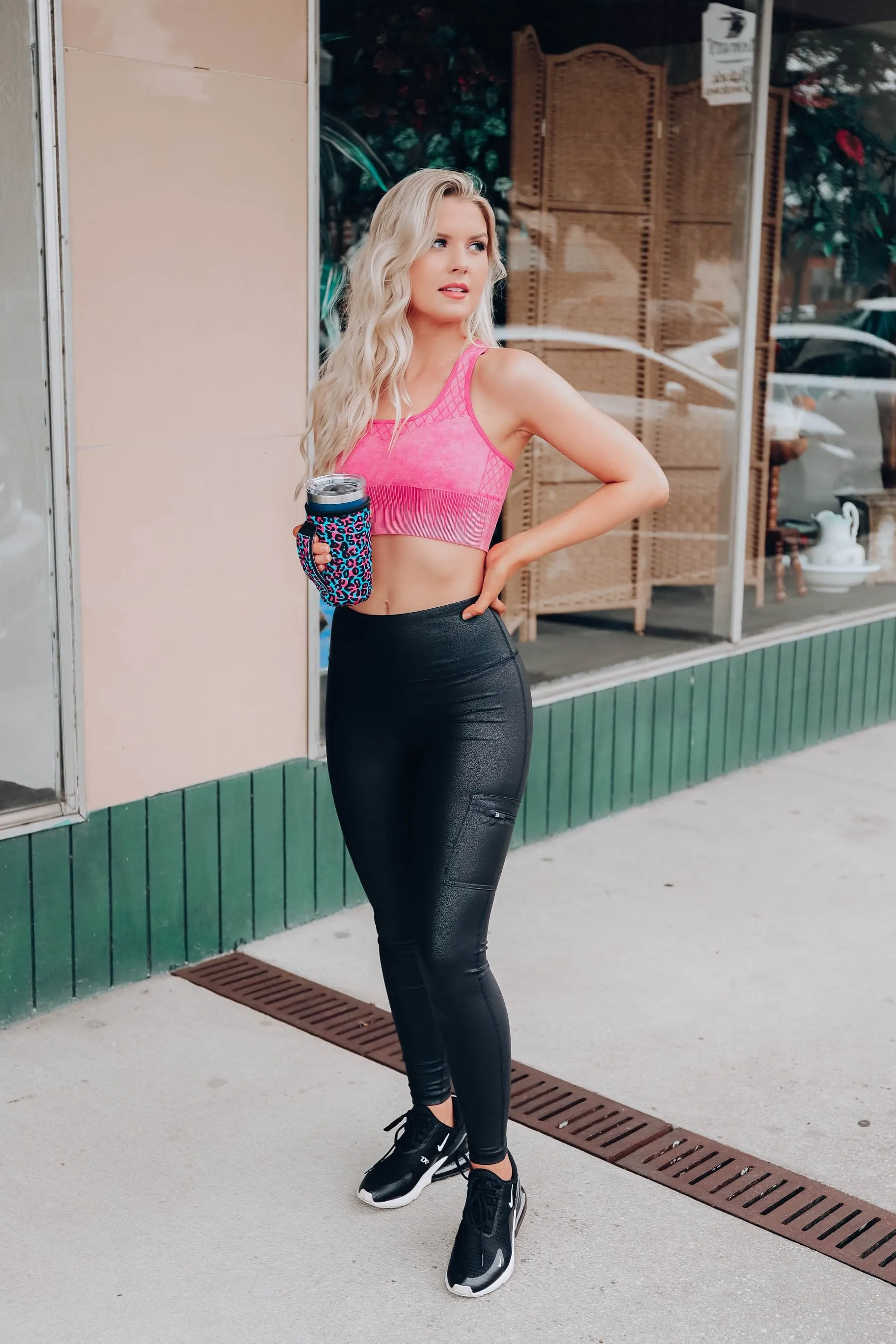 Pushin' The Limit Sports Bra - Pink