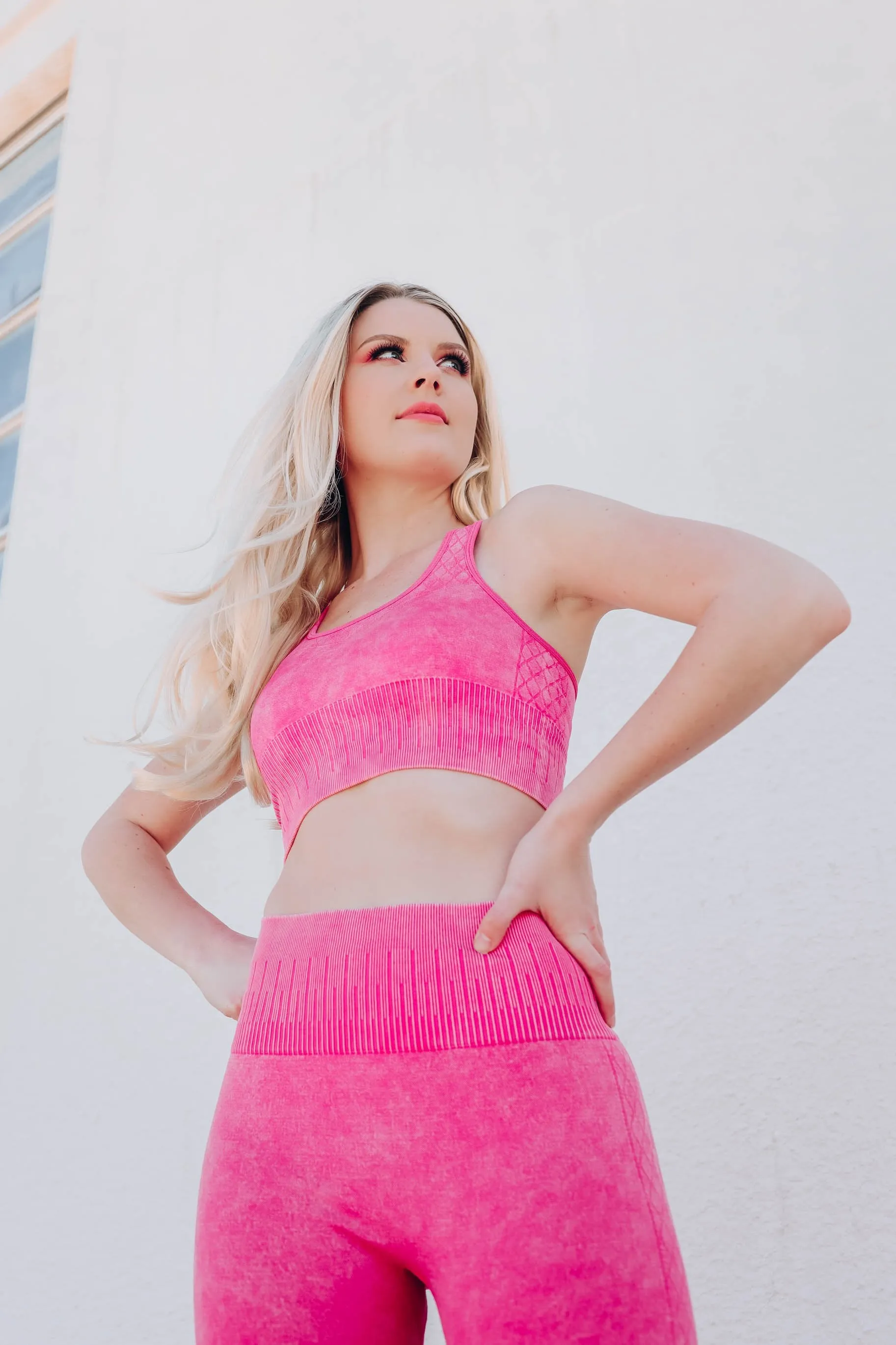 Pushin' The Limit Sports Bra - Pink