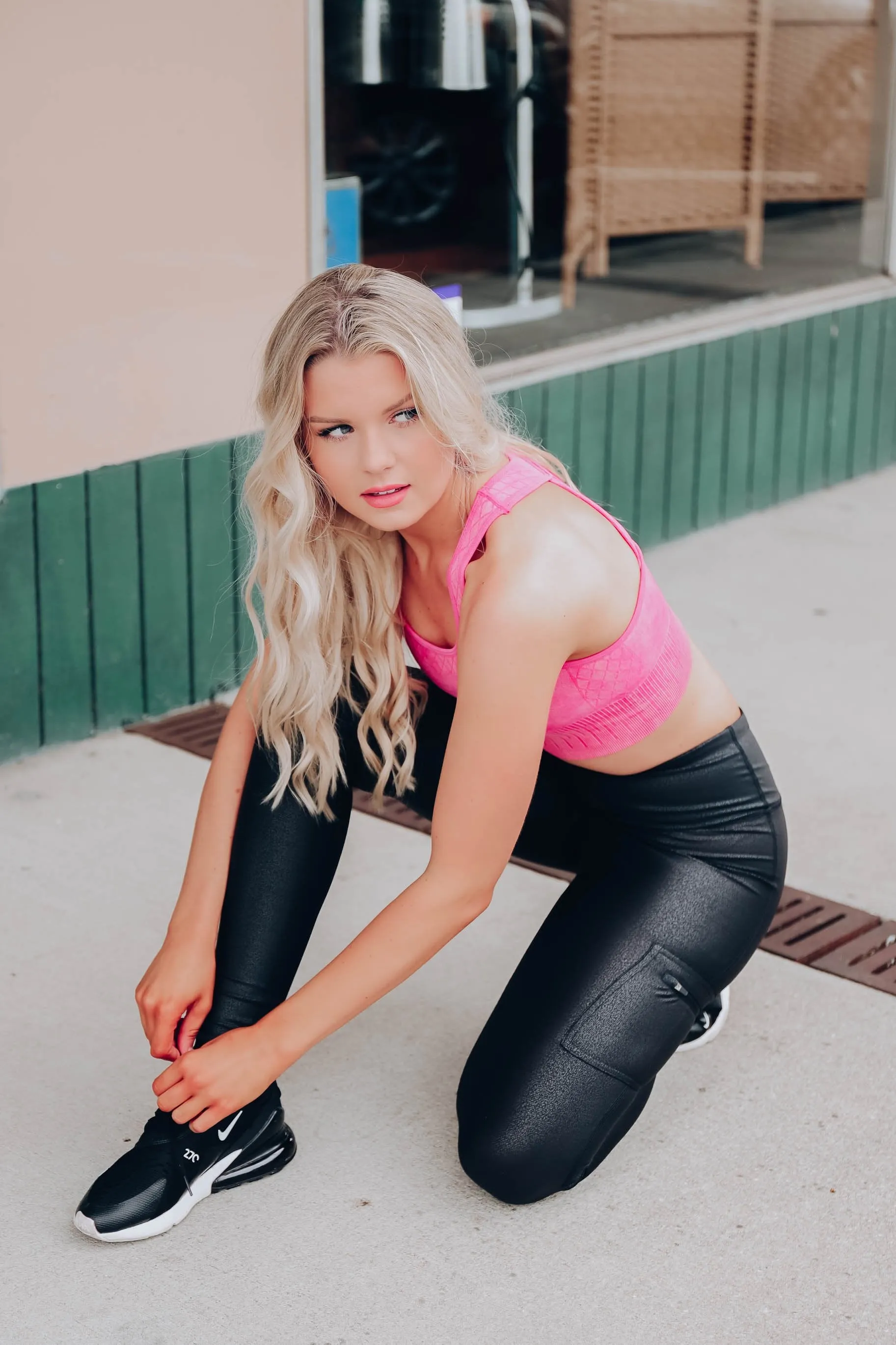 Pushin' The Limit Sports Bra - Pink