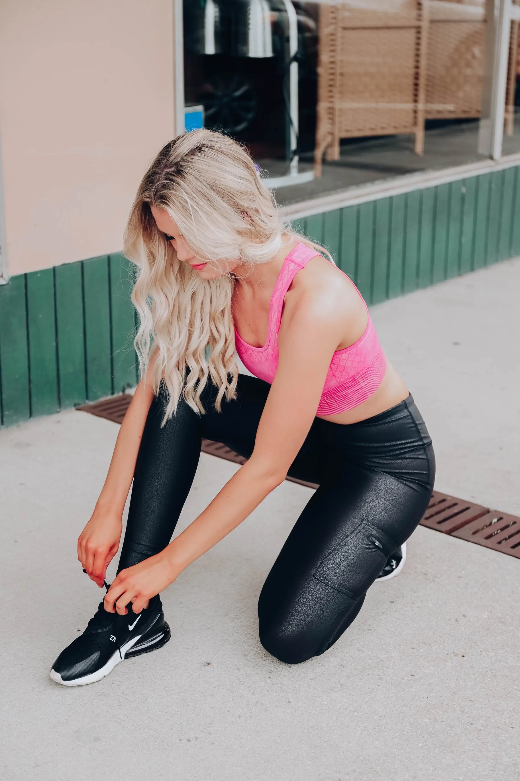 Pushin' The Limit Sports Bra - Pink