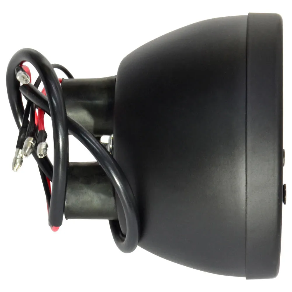 "Fuck You"  Duo Lamp Model A Motorcycle Tail Light - Black