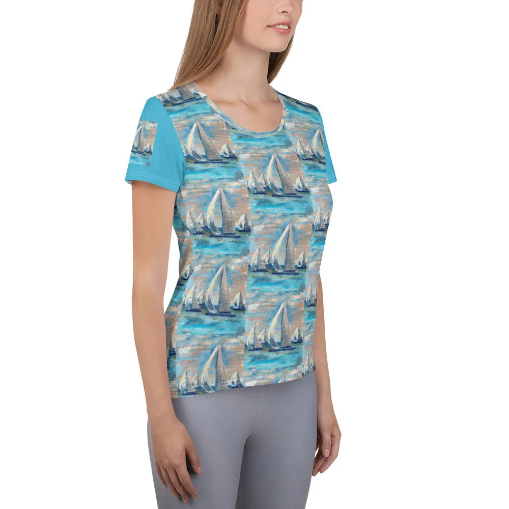 "Marina City" Women's Surf Shirt