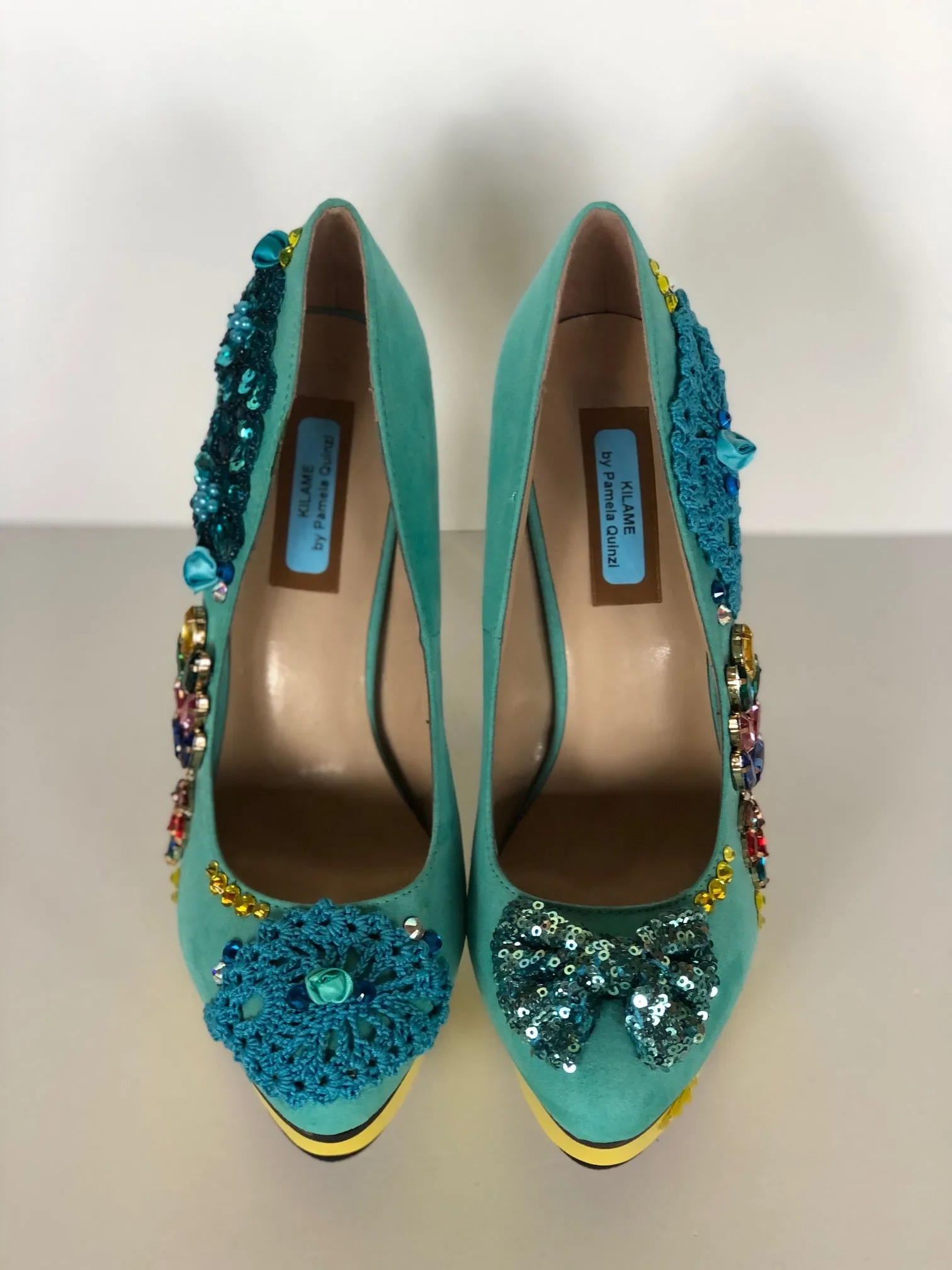 Rainbow pump Size EU 38.5/ USA 8.5