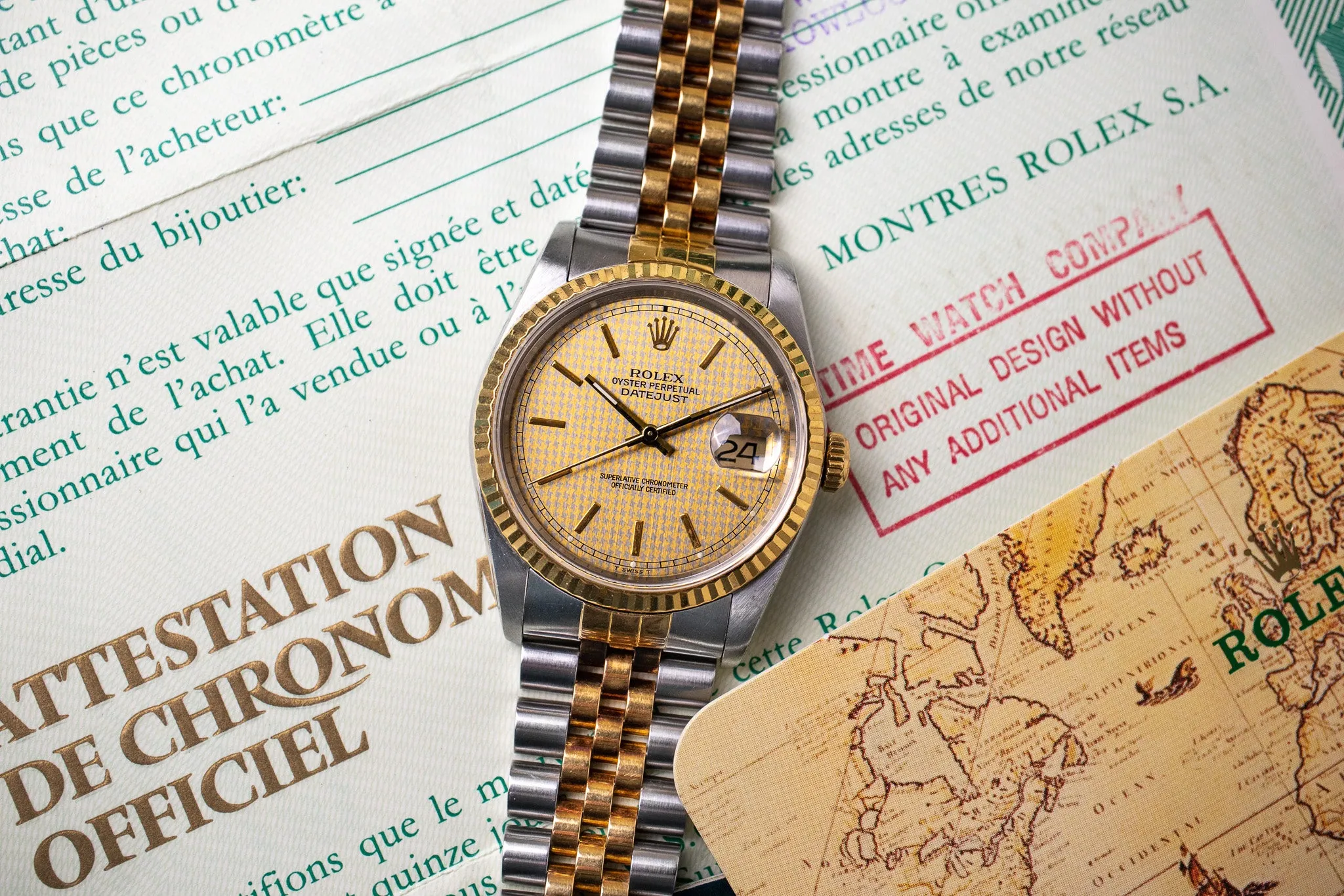 Rolex Datejust 16233 "Houndstooth"