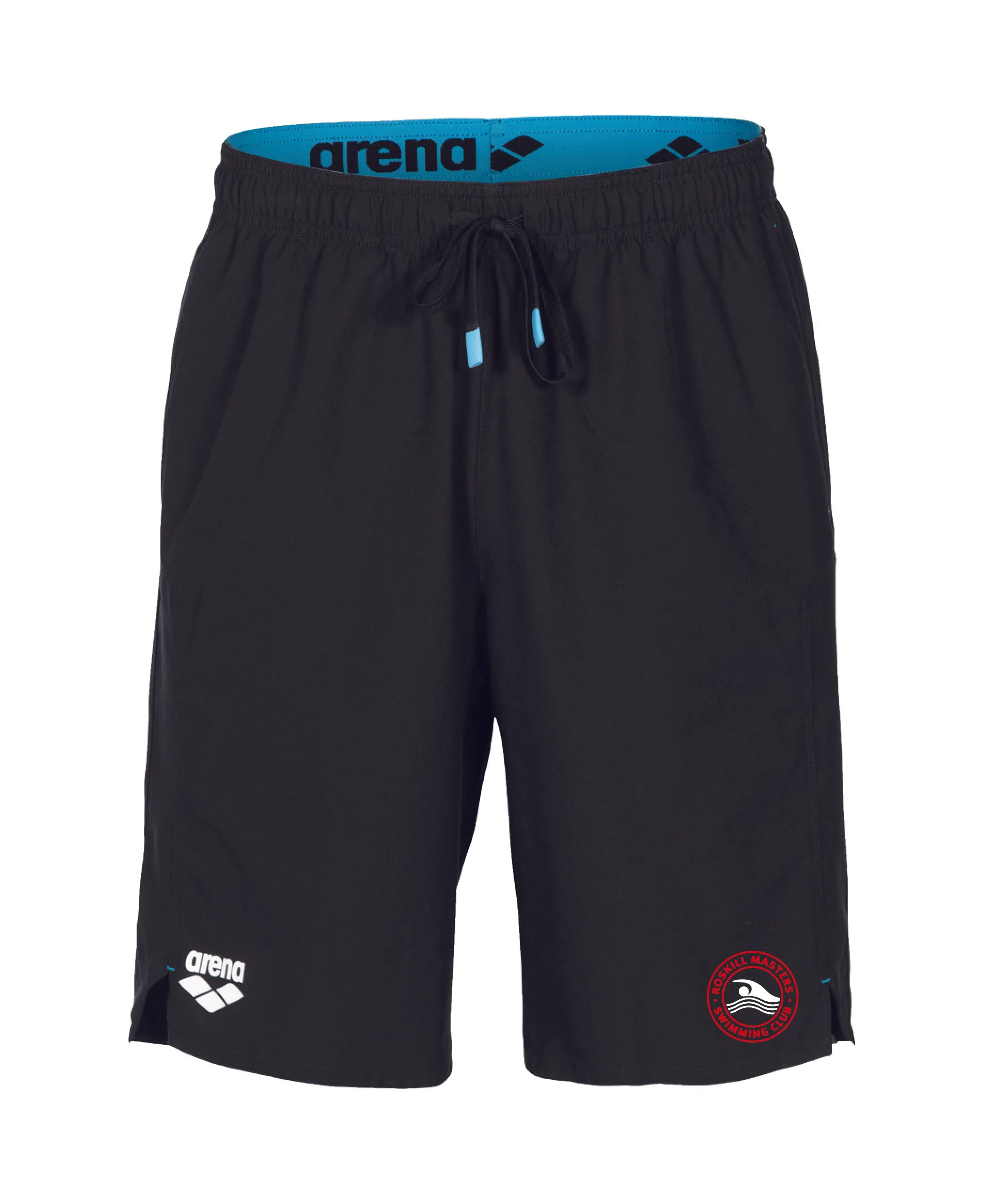 Roskill Masters Unisex Panel Bermuda - Black