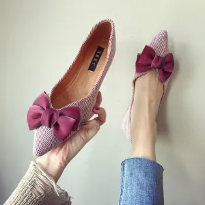Ruby Flat Shoes Red UK Size 1  IN STOCK
