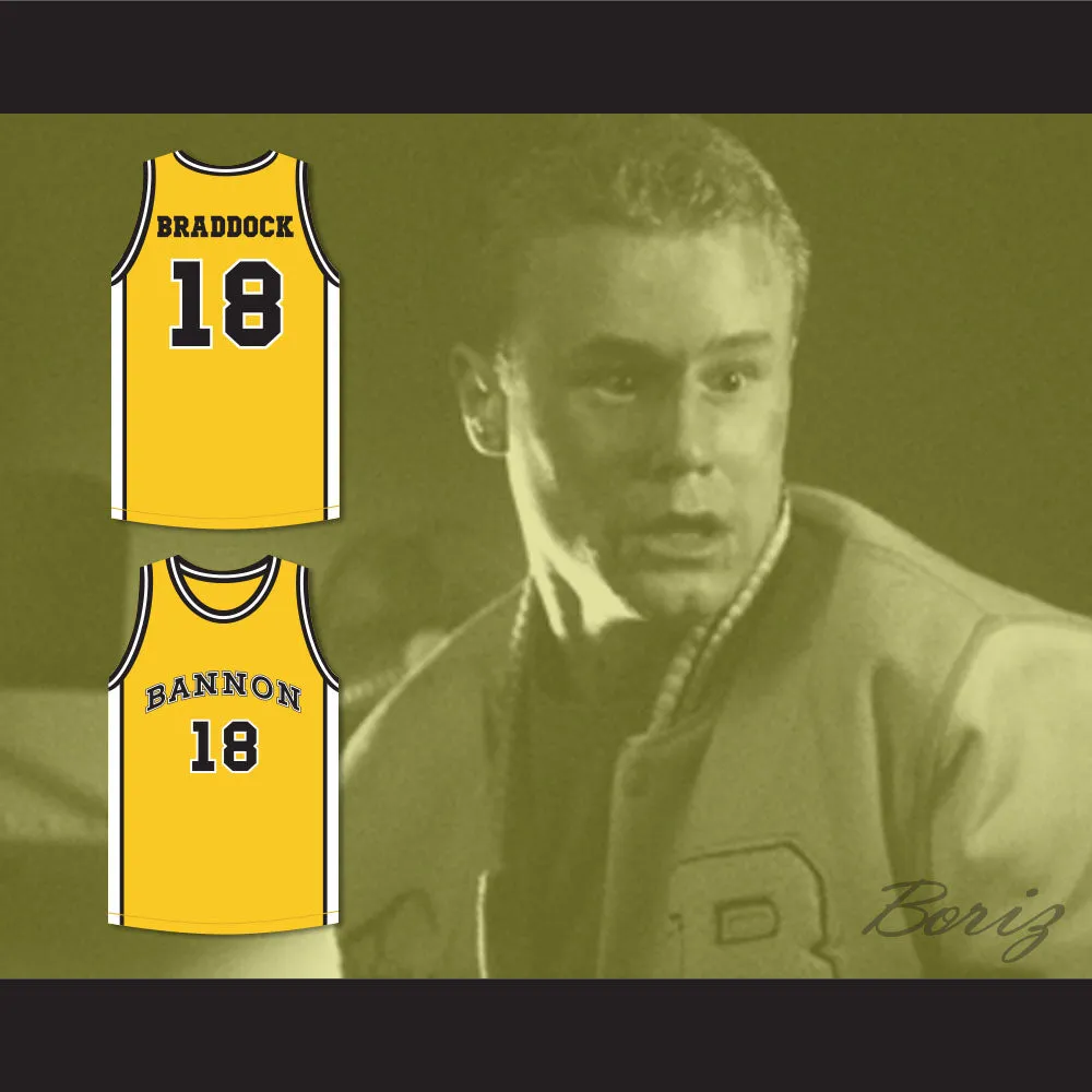 Scott Braddock 18 Bannon High School Basketball Jersey Jeepers Creepers 2