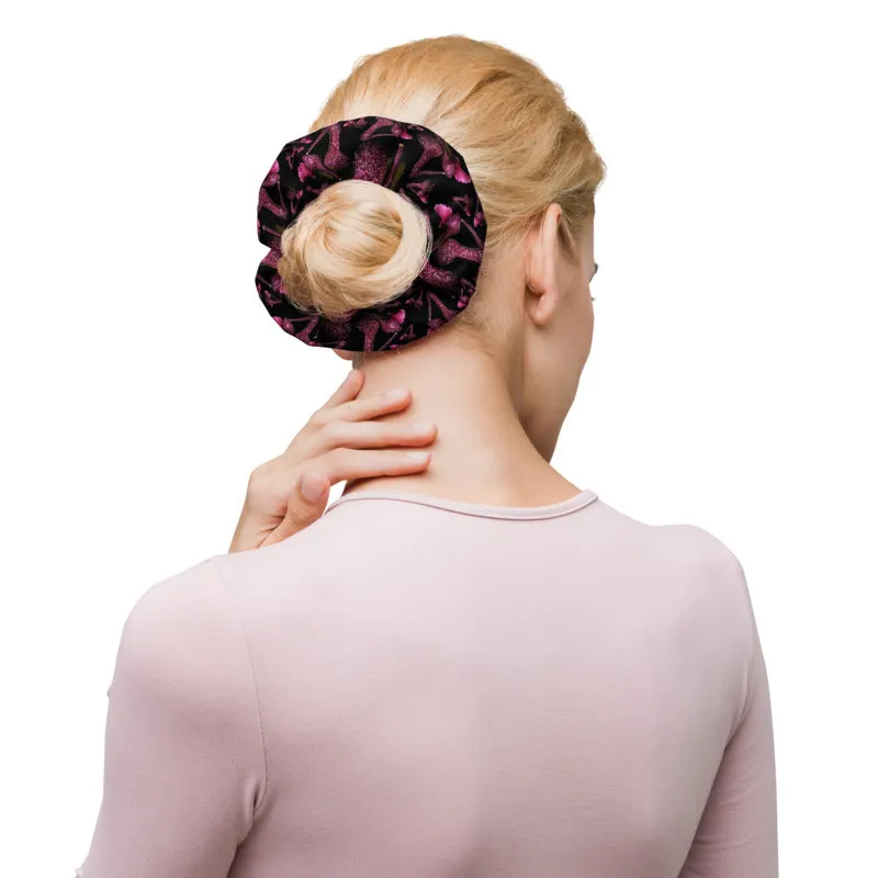 Scrunchie 'Pink crystals shoes'