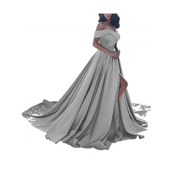 sd-hk Off Shoulder Long Wedding Tail Dresses Long Women
