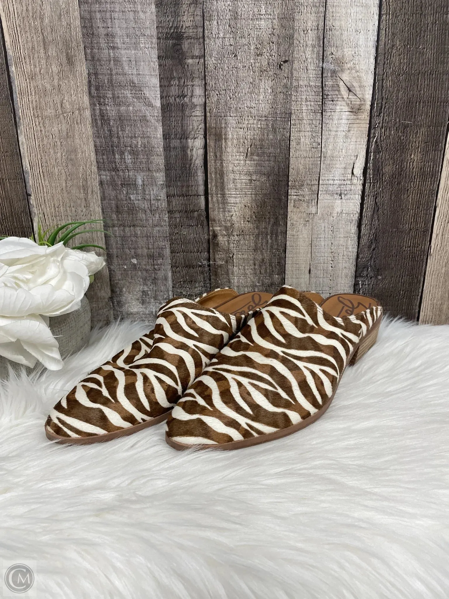Shoes Heels Block By Cme In Animal Print, Size: 10