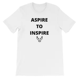Short-Sleeve Unisex T-Shirt, UnderDog, Aspire