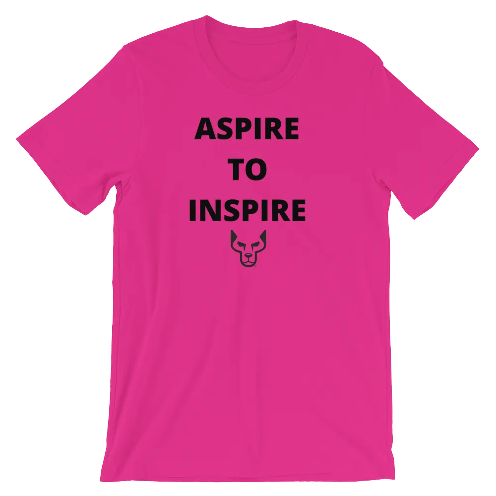 Short-Sleeve Unisex T-Shirt, UnderDog, Aspire